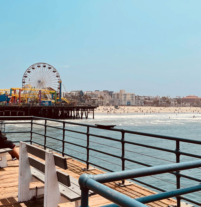 ロサンゼルス定番観光地 海が一望 サンタモニカピアの楽しみ方 Santa Monica Amenew Dreams